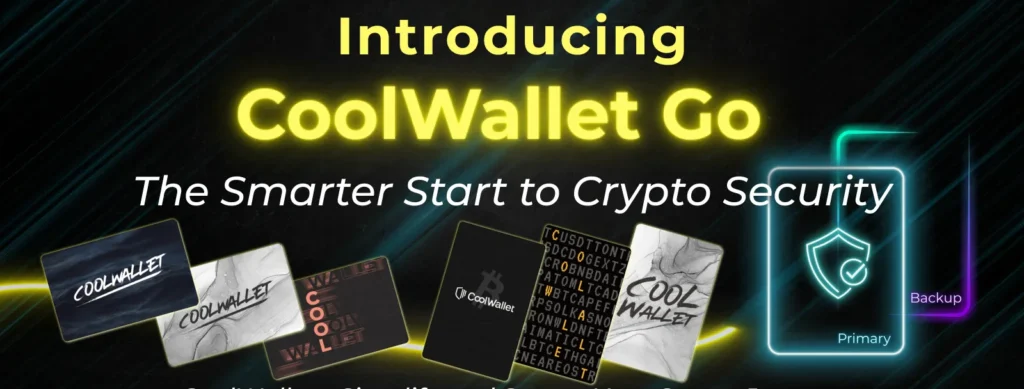 Coolwallet go card options